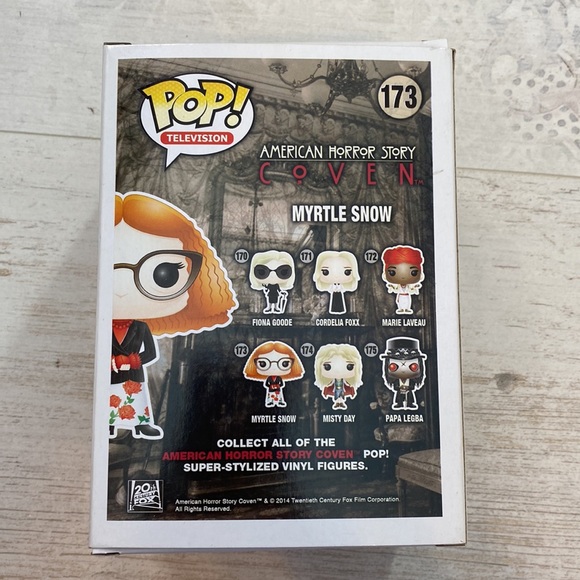 Funko Pop Myrtle Snow #173 American Horror Story Coven Figure - Picture 5 of 9